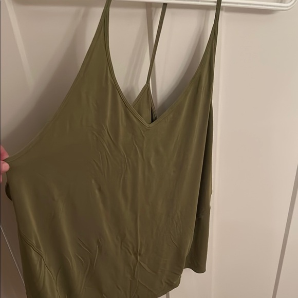 Lululemon Athletica Green Sleeveless Crop Camisole - Picture 1 of 4